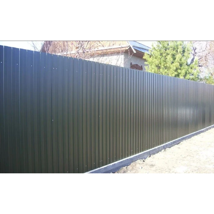 Профнастил Н75 500х0.4 Окрашенный RAL 9004